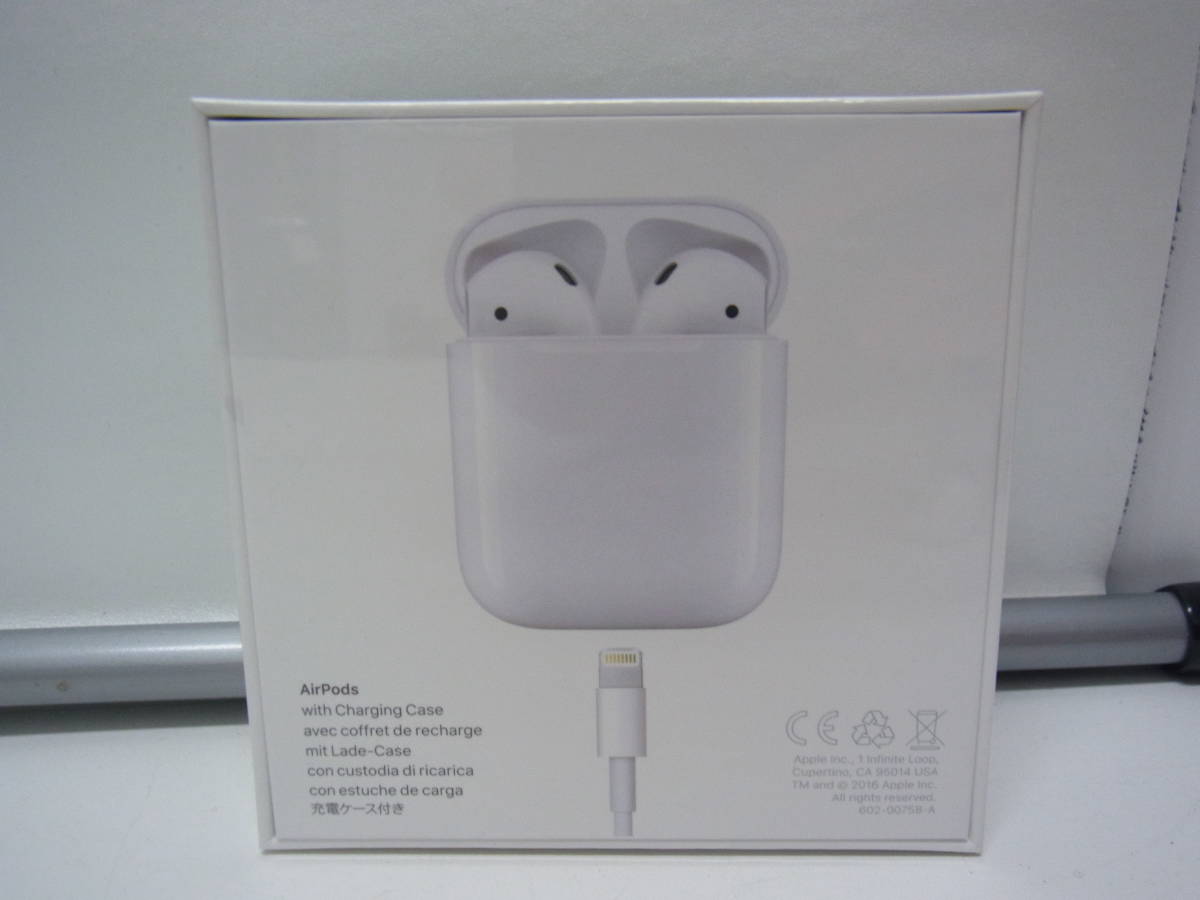     原文:未開封 Apple アップル Air pods MMEF2J/A ワイヤレス イヤホン A1523 A1722 A1602