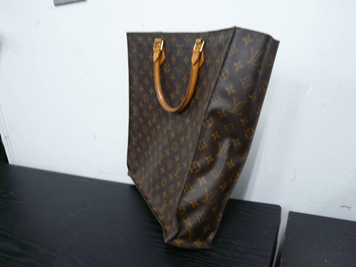 RR186 ルイ・ヴィトン LOUIS VUITTON モノグラム サックプラ M51140 MI0040 ユニセックス トートバッグ DARR サックプラ_画像3