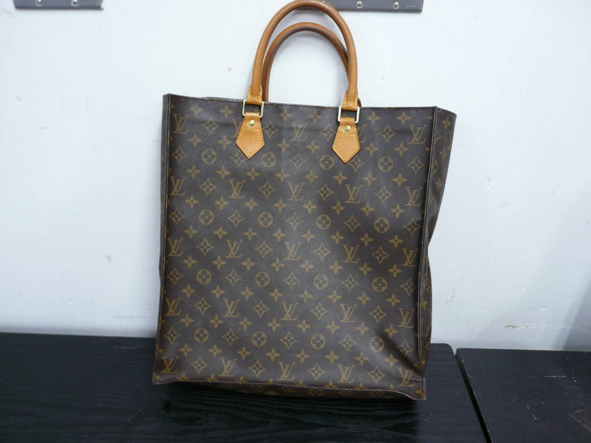 RR186 ルイ・ヴィトン LOUIS VUITTON モノグラム サックプラ M51140 MI0040 ユニセックス トートバッグ DARR サックプラ_画像2