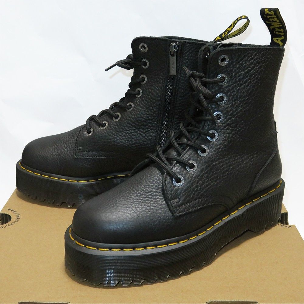 Dr.Martens JADON III サイドジップ厚底8ホールブーツ UK7 新品同様 定価36,300円 ジェイドン