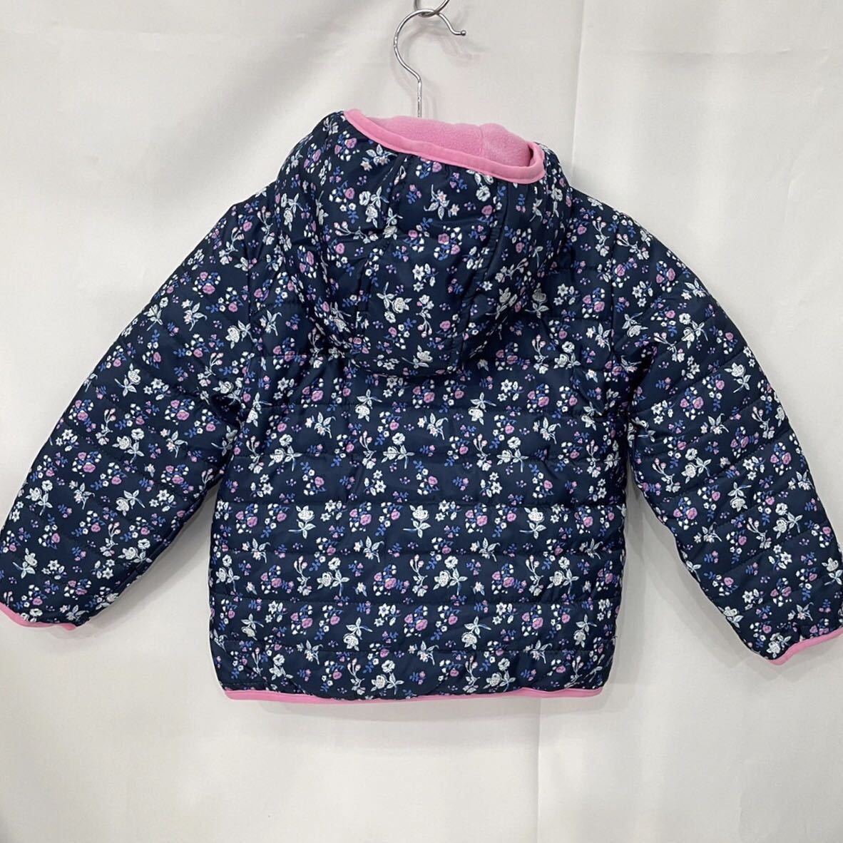  new goods #kensie girl girl jacket 4T 4 -years old 100 floral print jumper fleece warm!