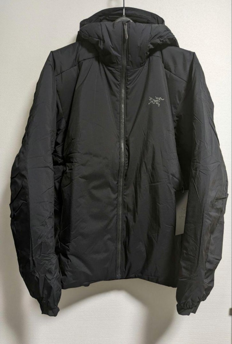 【新品未使用】ARC'TERYX アークテリクス アトム ヘビーウェイト フーディ ブラック Lサイズ Atom Heavyweight Hoody acronym veilance_画像2