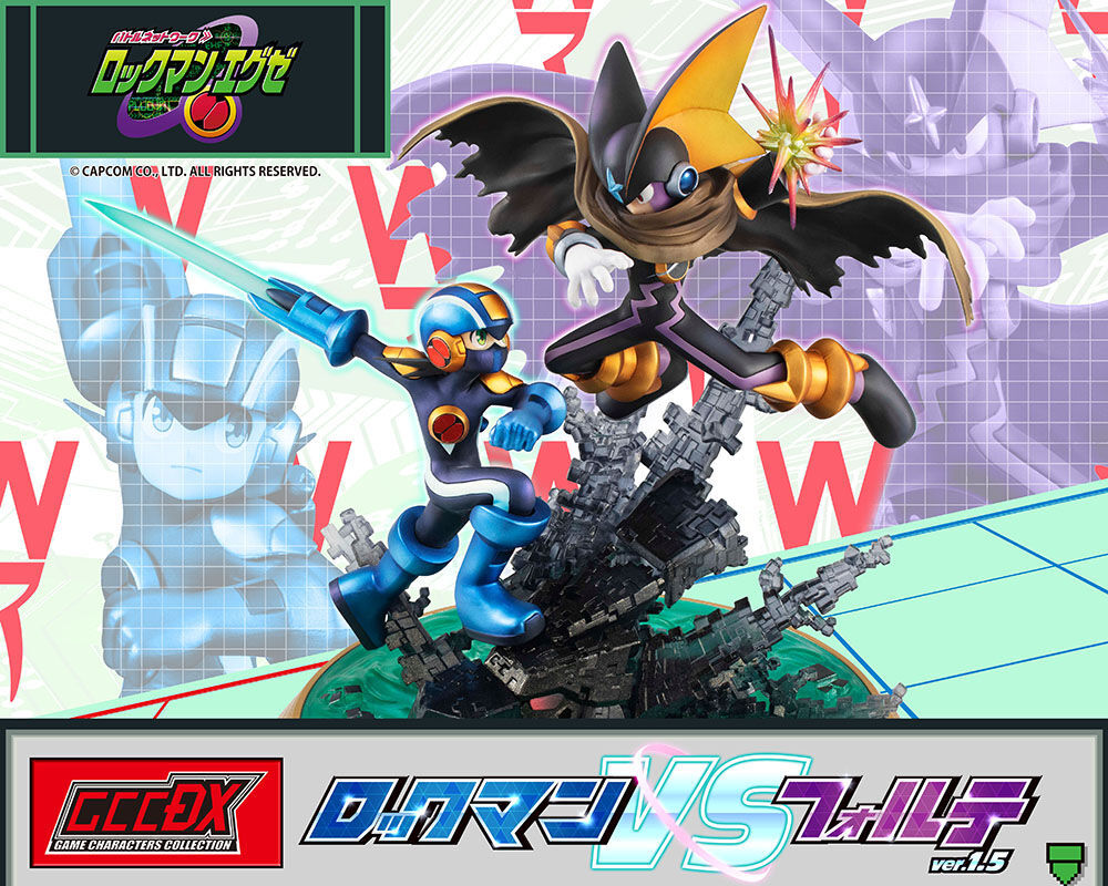 ゲームキャラクターズコレクションDX　ロックマンエグゼ ロックマンvsフォルテ　Ver.1.5 開封品_画像1