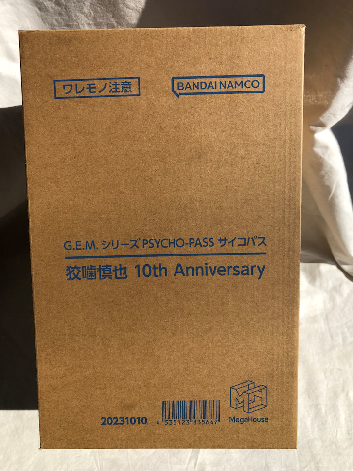G.E.M.シリーズ PSYCHO-PASS サイコパス 狡噛慎也 10th Anniversary　開封品