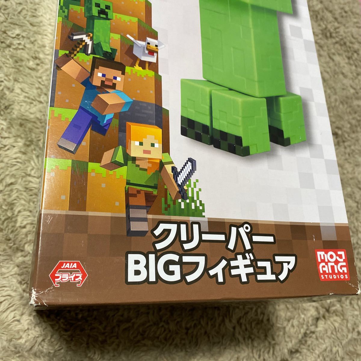 MINECRAFT マインクラフト クリーパー BIGフィギュア マイクラ フィギュア　箱難あり_画像3