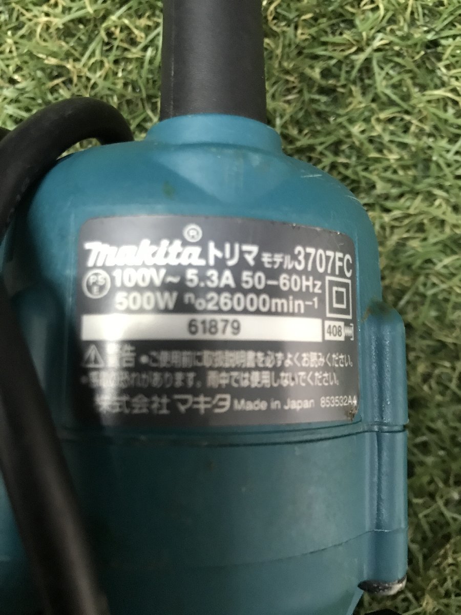 [ б/у товар ] Makita (makita) электронный trimmer 6mm 3707FC / ITYB0JHTCSMI I43