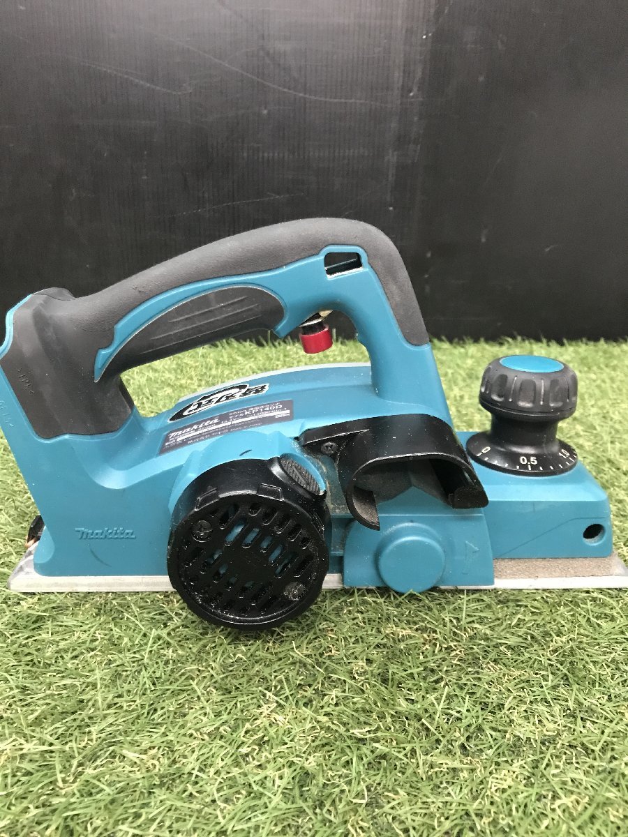 【中古品】★makita(マキタ) 14.4v 82㎜充電式カンナ (本体のみ) KP140DZ　/　IT6FVW649FQT_画像3