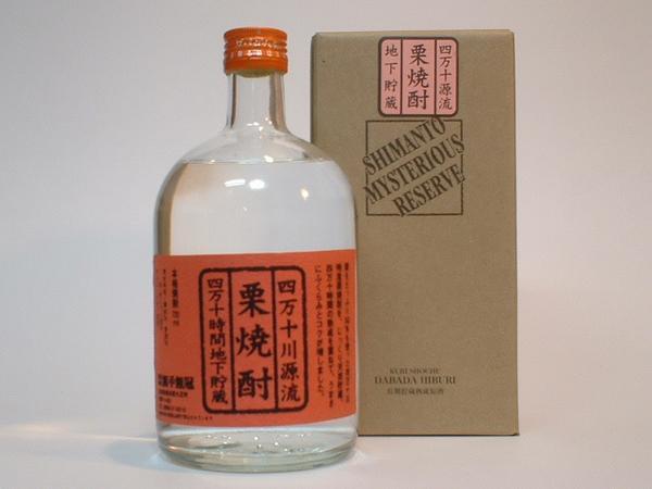 限定品ミステリアスリザーブ ダバダ火振古酒 無手無冠栗焼酎原酒 720ml_画像1