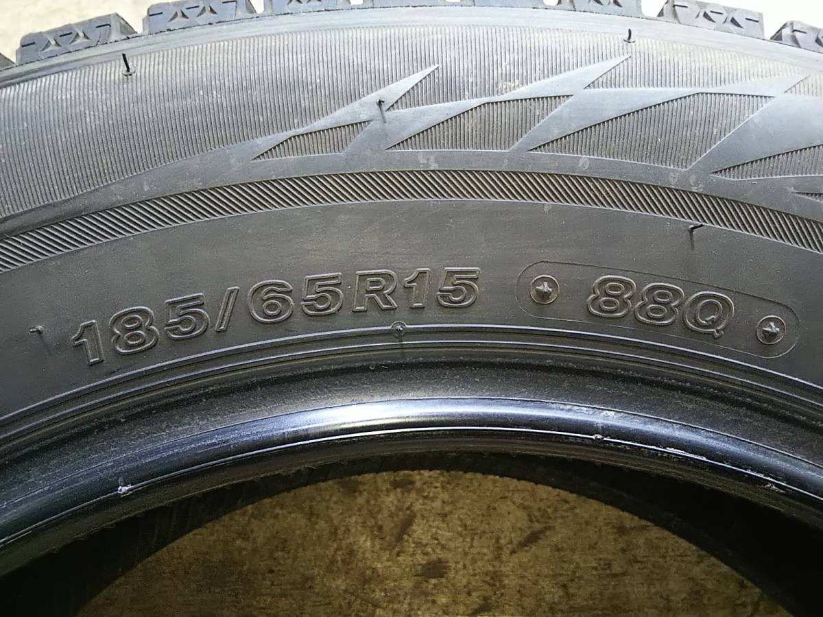 T642 185/65R15 ブリヂストン ブリザック VRX2 冬タイヤ 溝有り良品 中古売切り2本SET 法人向け送料安_画像7