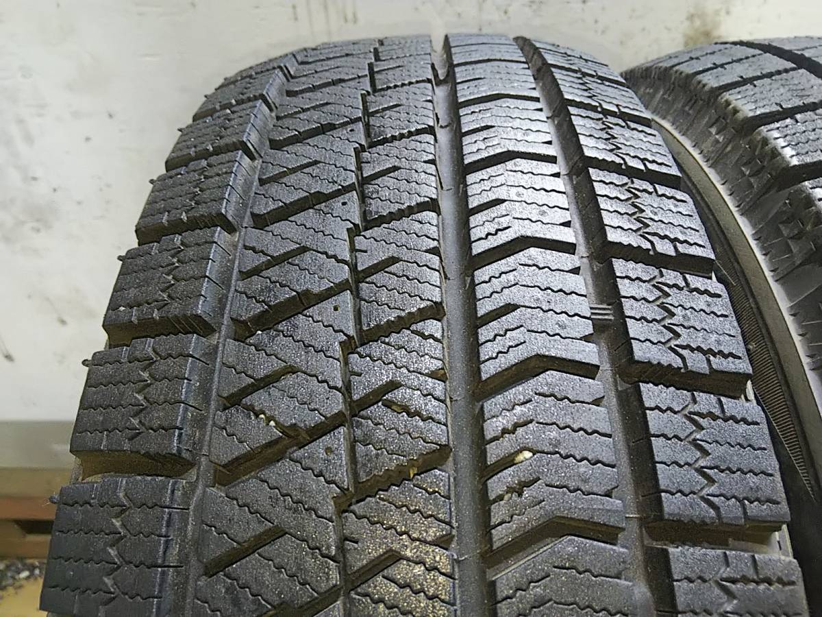 T642 185/65R15 ブリヂストン ブリザック VRX2 冬タイヤ 溝有り良品 中古売切り2本SET 法人向け送料安_画像2