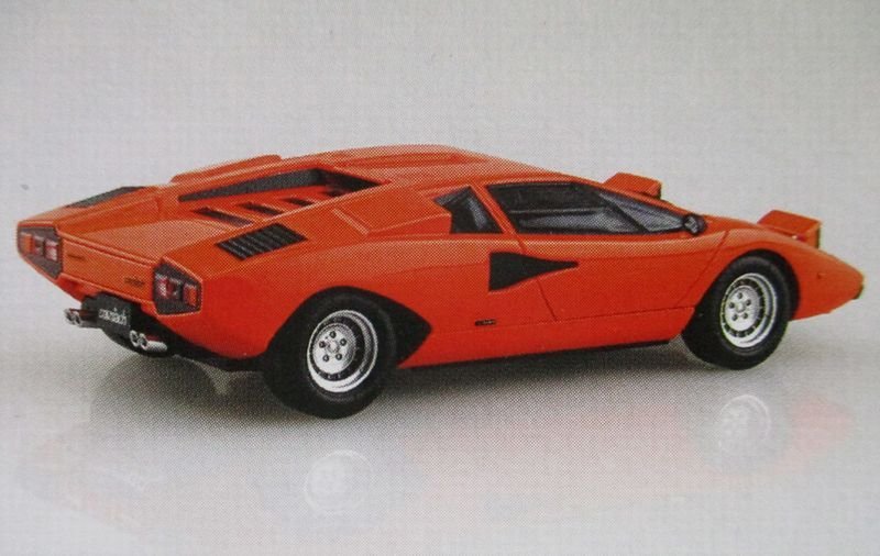  Aoshima * приятный pra 1/32 Lamborghini счетчик kLP400( orange )