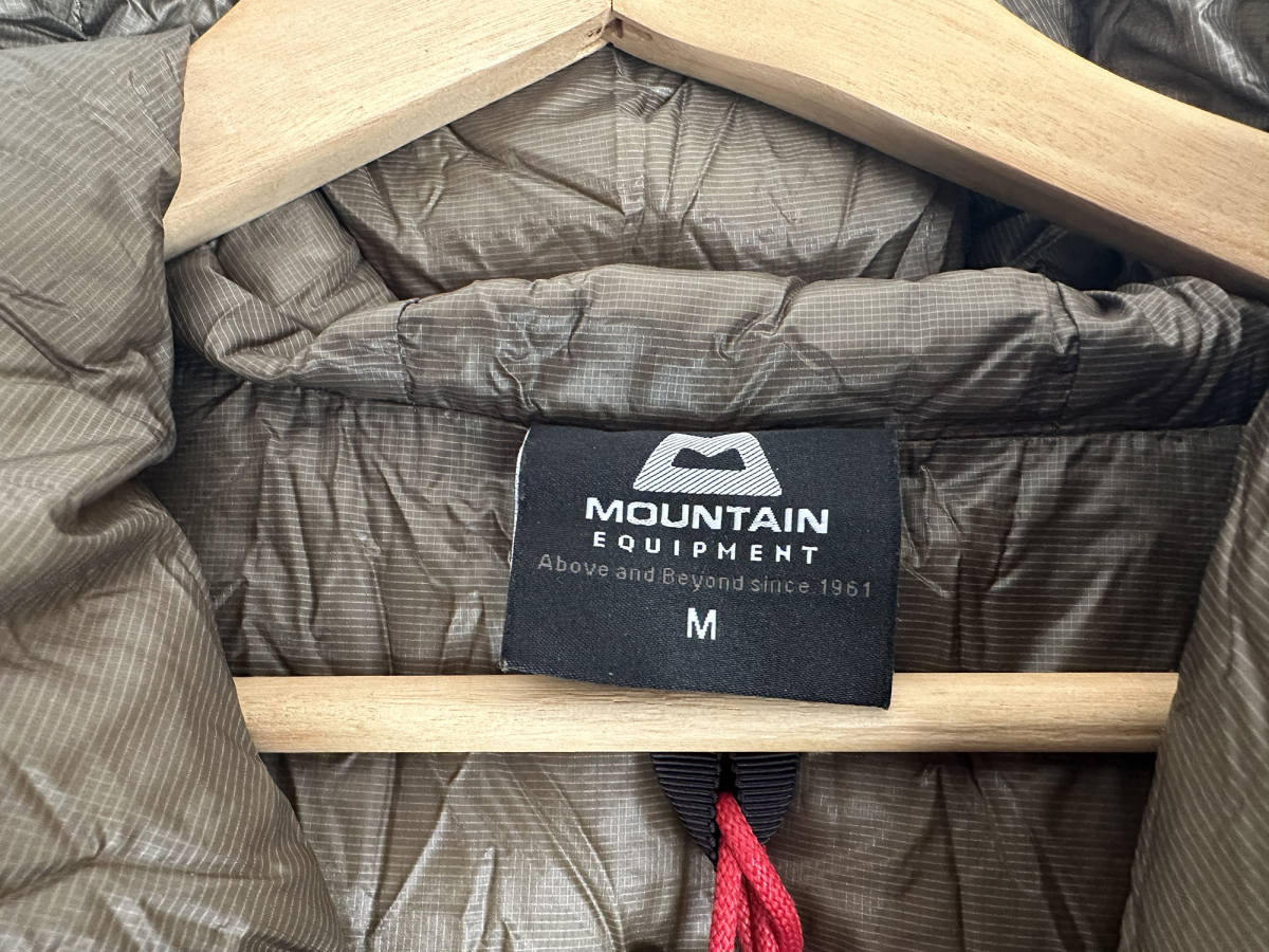 送料無料○中古美品○ マウンテンイクィップメント MOUNTAIN EQUIPMENT CLOUD DUVET クラウド・デュベ OLIVE M 山と道 ウルトラライト_画像5