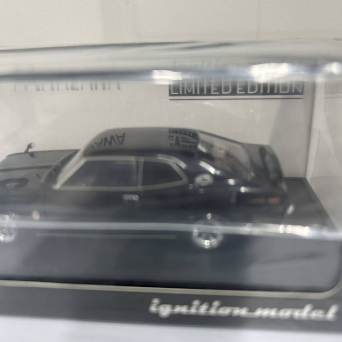 未使用　ignition model NISSAN Laurel 2000SGX (C130) BLACK 0142 宮沢模型株式会社　1/43 ミニカー イグニッション モデル ローレル_画像2