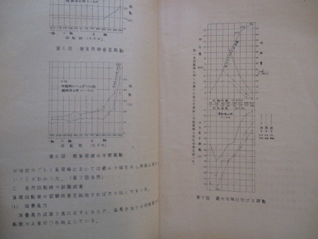 稀少雑誌◆趙硬工具技術資料◆昭３１非売品◆三菱財閥三菱重工業横浜造船所神奈川県横浜市旋盤工歯車絵入図入旋盤古写真和本古書_画像4