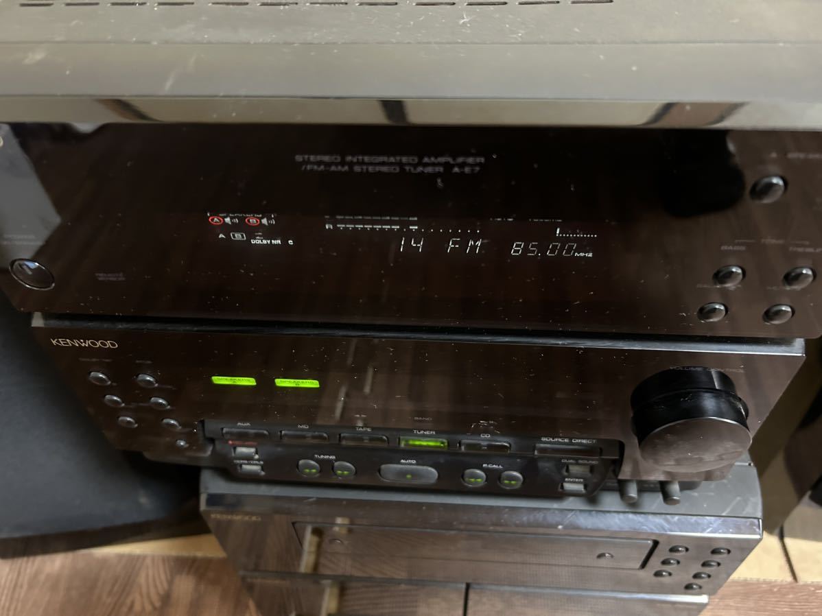 KENWOOD/ケンウッド カセットデッキ CD ステレオ 【X-ME7/A-E7 KENWOOD/ケンウッド カセットデッキ CD ステレオ 【X-ME7/A-E7