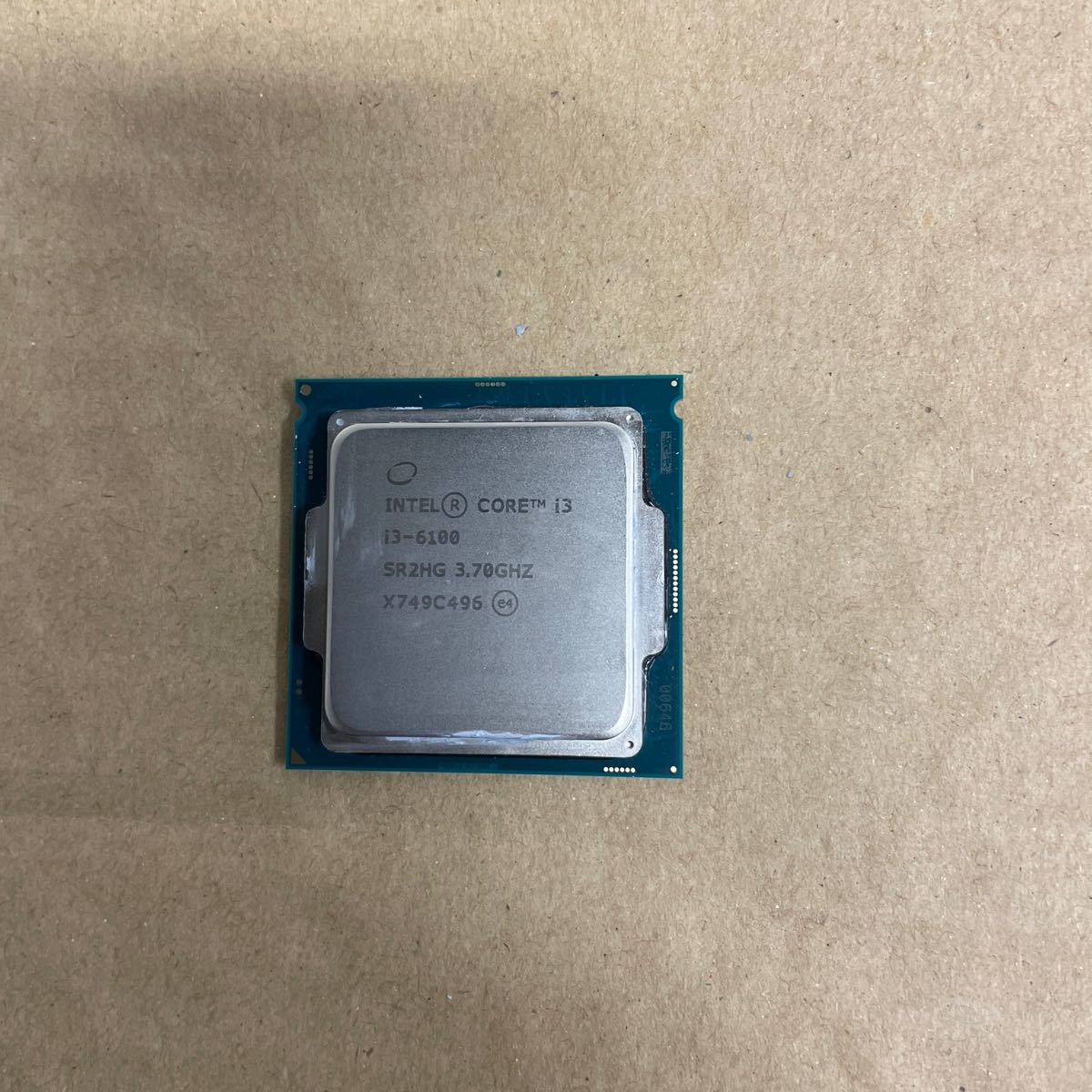 ウ32 CPU Intel Core i3 6100_画像1