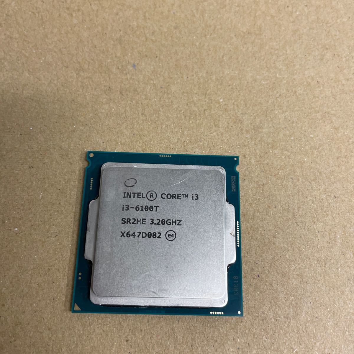 ウ94 Intel CPU Core i3 6100T _画像1