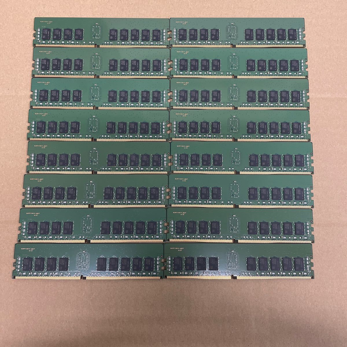 エ57 SAMSUNG PC メモリ 16GB 1Rx4 PC4-2400T 16枚_画像8