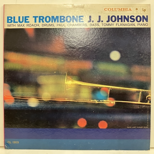 ●即決LP Jj Johnson / Blue Trombone Cl1303 j39485 米オリジナル、6eye Dg Mono J.J. ジョンソン_画像1