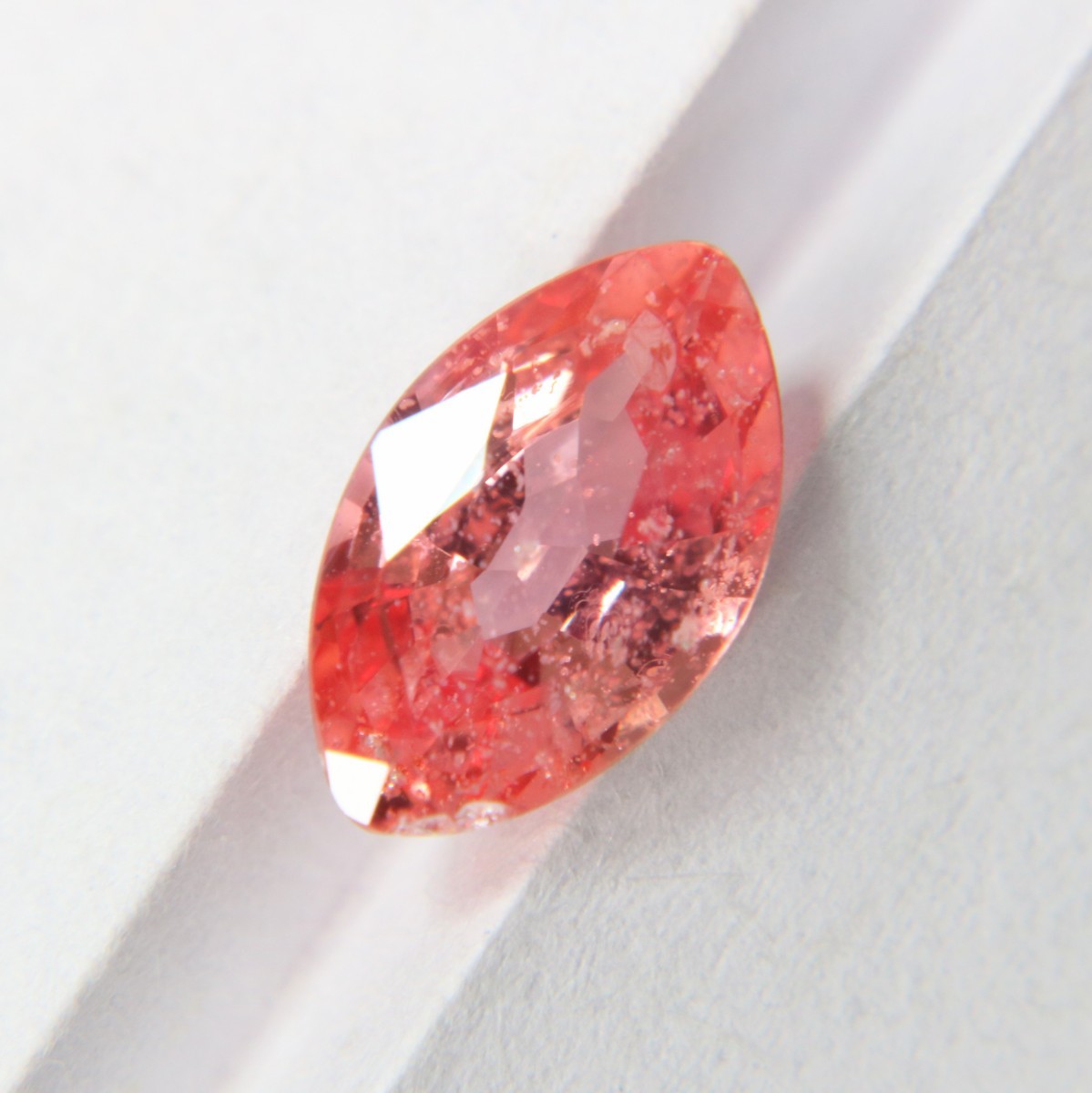 0.768ct 天然パパラチアサファイア ルース パパラチア パパラチャ Padparadscha Sapphire_画像4