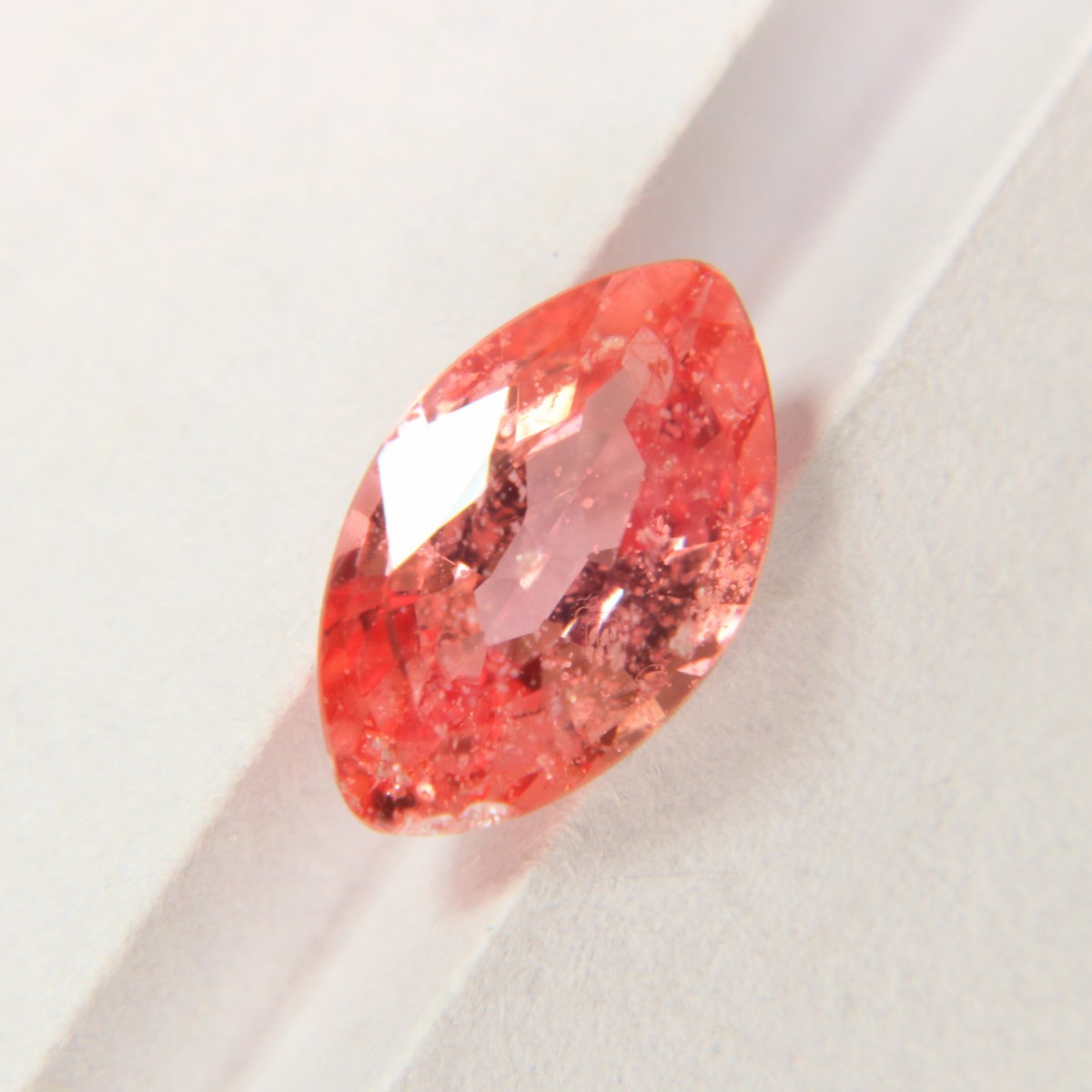 0.768ct 天然パパラチアサファイア ルース パパラチア パパラチャ Padparadscha Sapphire_画像5