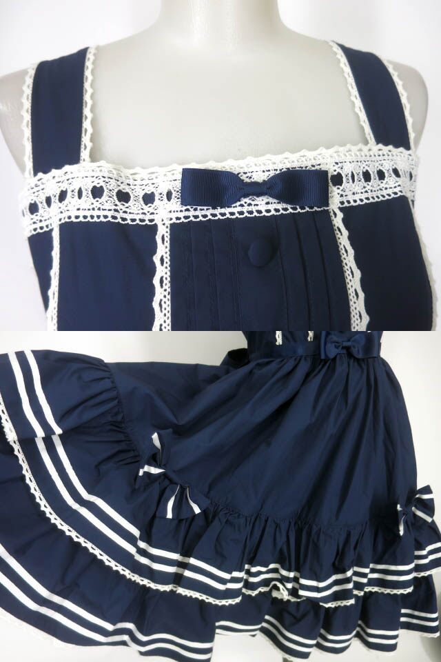 AND ROMEO sailor jumper skirt / and ro Mio [B58505]