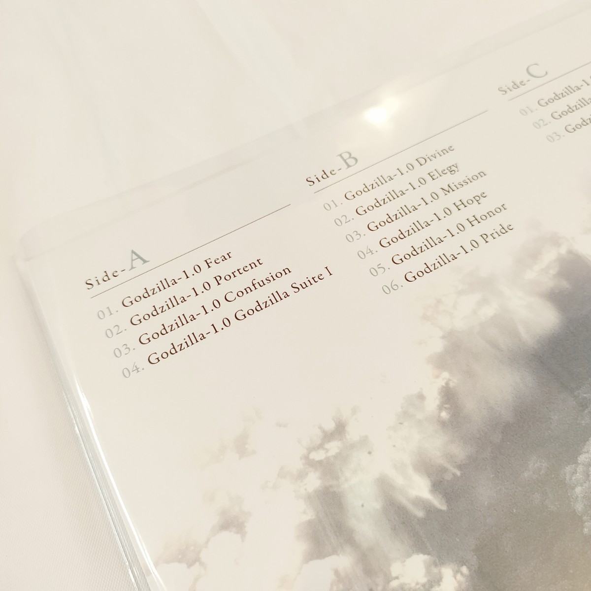 新品】ゴジラ-1.0 オリジナル・サウンドトラック完全限定盤 レコード 