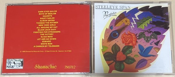 Steeleye Span Back in Line Portfolio 2枚セット Fairport Convention PENTANGLEの画像3