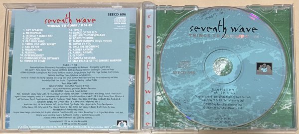 セヴンス・ウェイヴ 来るべき世界 サイ・ファイ Seventh Wave Things To Come Psi-Fi Second Hand Chillum psychedelic progressive rock_画像2