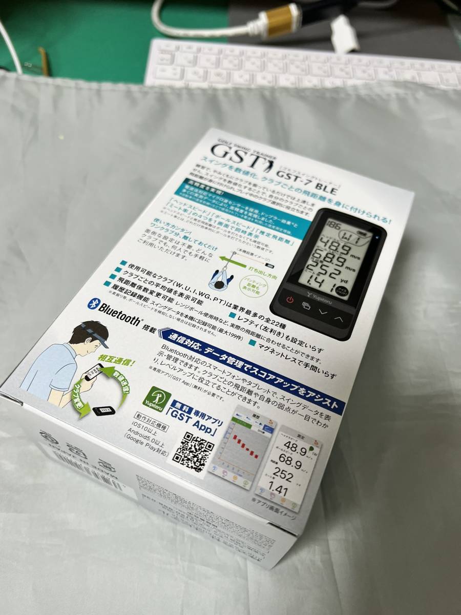 ★未使用品★ユピテル Yupiteru ゴルフスイングトレーナー GST-7 BLE スイング計測器★★_画像2