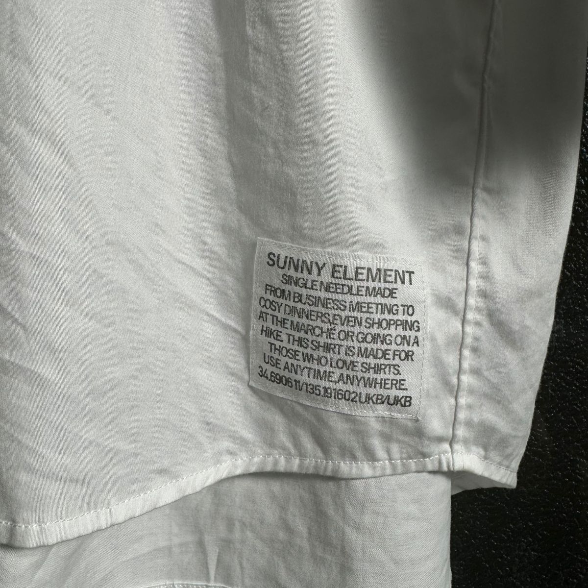 【完売】SUNNY ELEMENT Laboratory Shirt