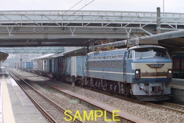 ☆90～00年代鉄道9jpgCD[EF66-32・33・34・36・37・38+コキ(東海道線熱田駅)]☆_DP17415