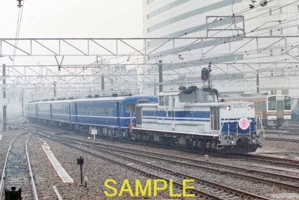 ☆90～00年代鉄道10jpgCD[DD51-821・1037+14系臨時快速ナイスホリデー淡墨桜(東海道本線名古屋・大垣・枇杷島駅)]☆_DP4825