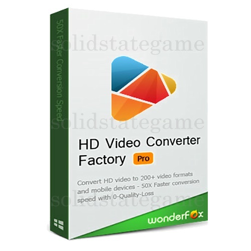 【最新版】 WonderFox HD Video Converter Factory Pro 動画・音楽変換・編集・ダウンロード・PC画面録画・録音ソフト 無期限・永久版_画像1