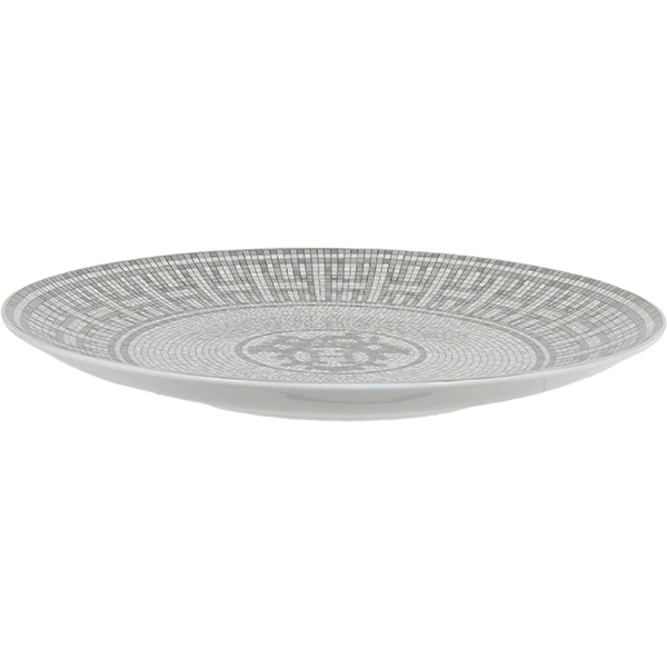 エルメス HERMES プレート デザートプレート ペア モザイク 24 プラチナ Mosaique au 24 platinum dessert plate 3239_画像4