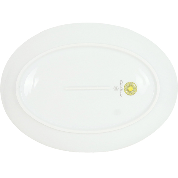 エルメス HERMES プレート オーバルプラッター ミディアムプレート ソレイユ Soleil d'Herm〓s oval platter イエロー 3244_画像2