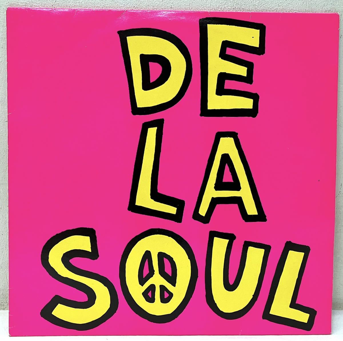 Y162312▲UK盤 De La Soul/Me Myself And I 12インチレコード デ・ラ・ソウル/Jenifa Taught Me/Richie rich/Tommy Boy_画像1