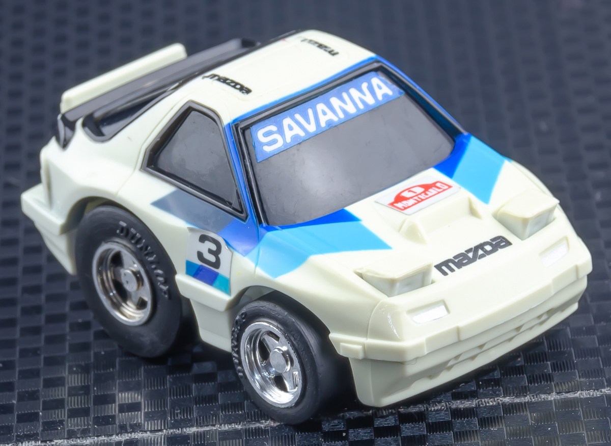 5台～送料無料 中古美品 日本製 チョロQ 初期 HG018 マツダ サバンナ RX-7 FC3S マツダスピードカラー MAZDA SAVANNA RX7_画像5