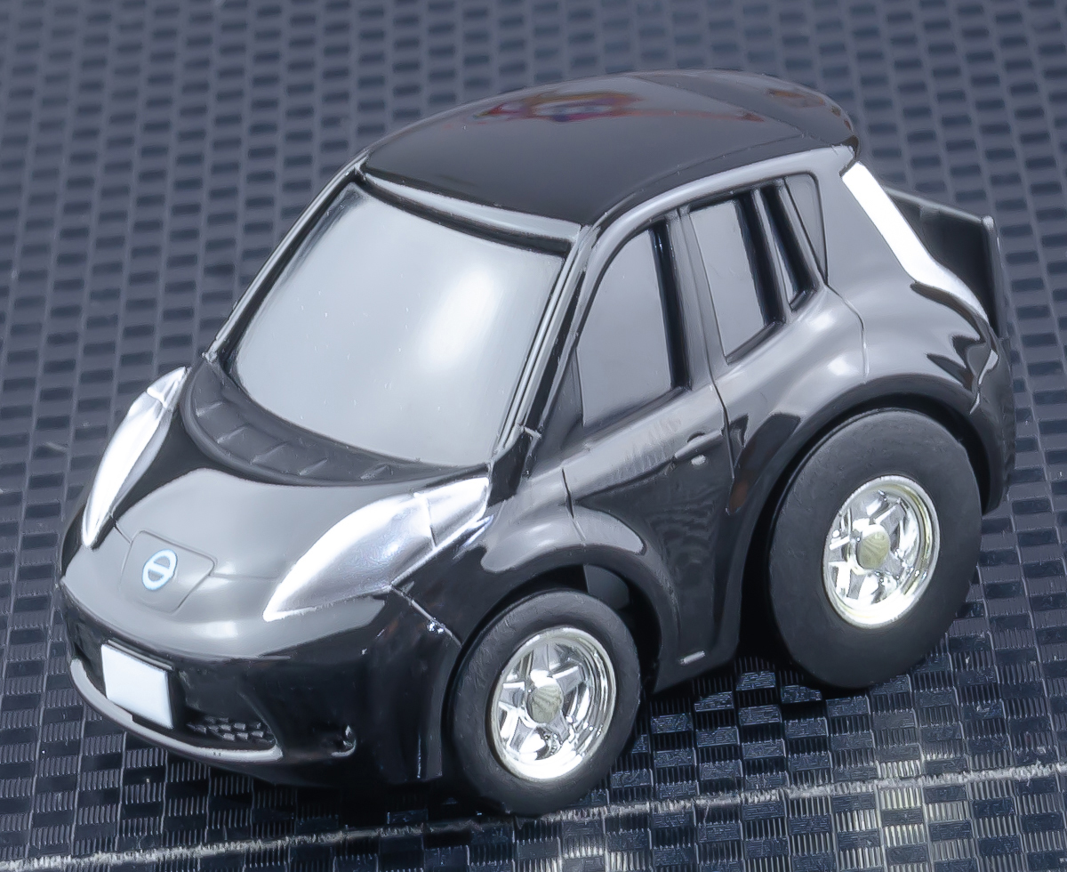 5台～送料無料 新品 チョロQ ZERO Z-09 日産 リーフ ブラック NISSAN LEAF ゼロ CHORO-Q EMDT_画像2