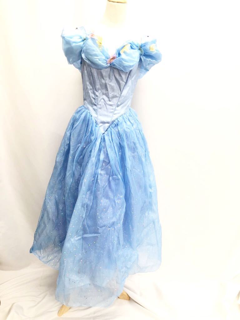 Disney ディズニー 公式 実写映画 CINDERELLA シンデレラ ドレス プリンセス 仮装 Dハロ コスプレ ハロウィン ブルー 参考価格¥16,000の画像2