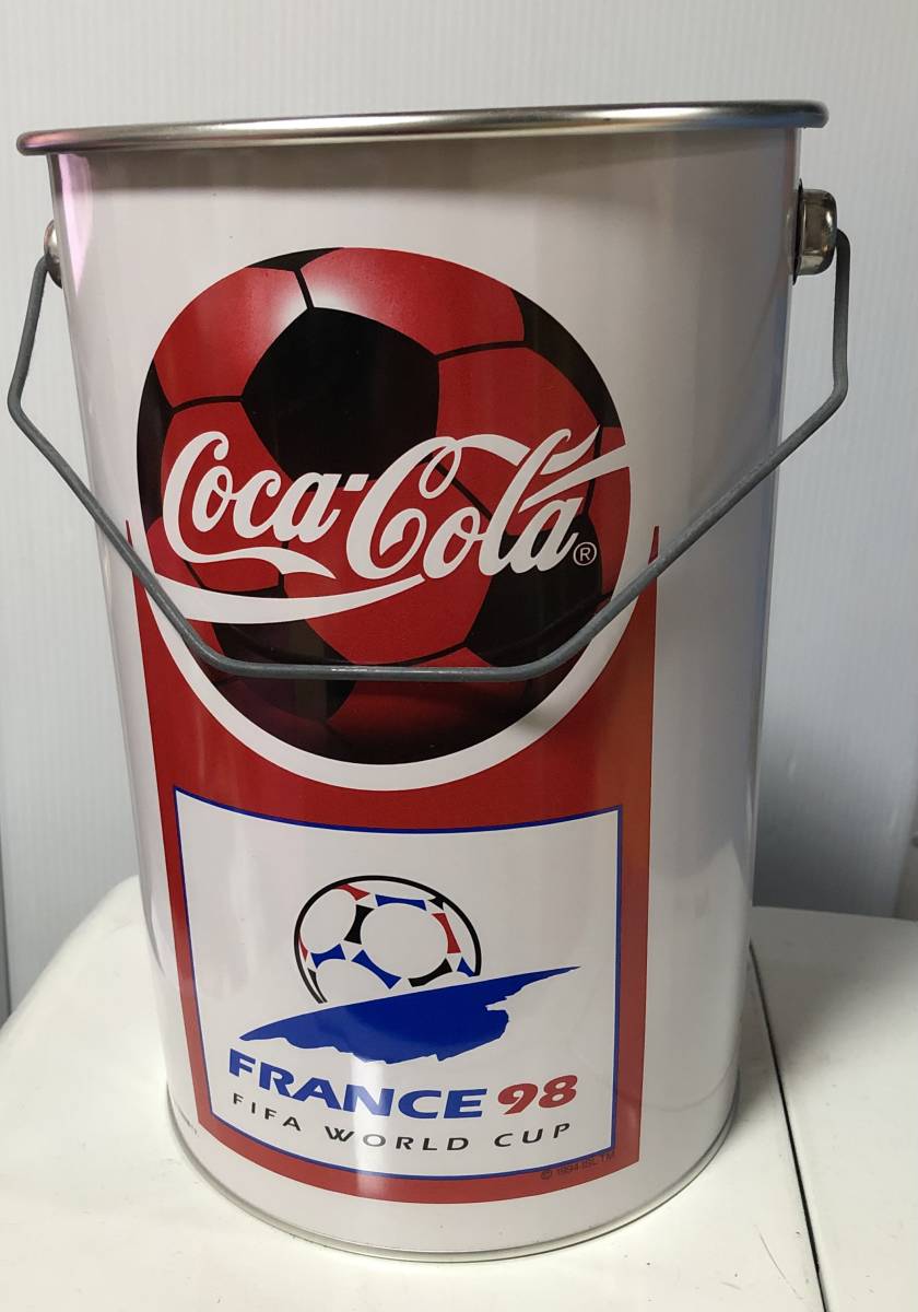 Coca-Cola コカコーラ　バケツ　France 98 FIFA WORLD CUP サッカー_画像2