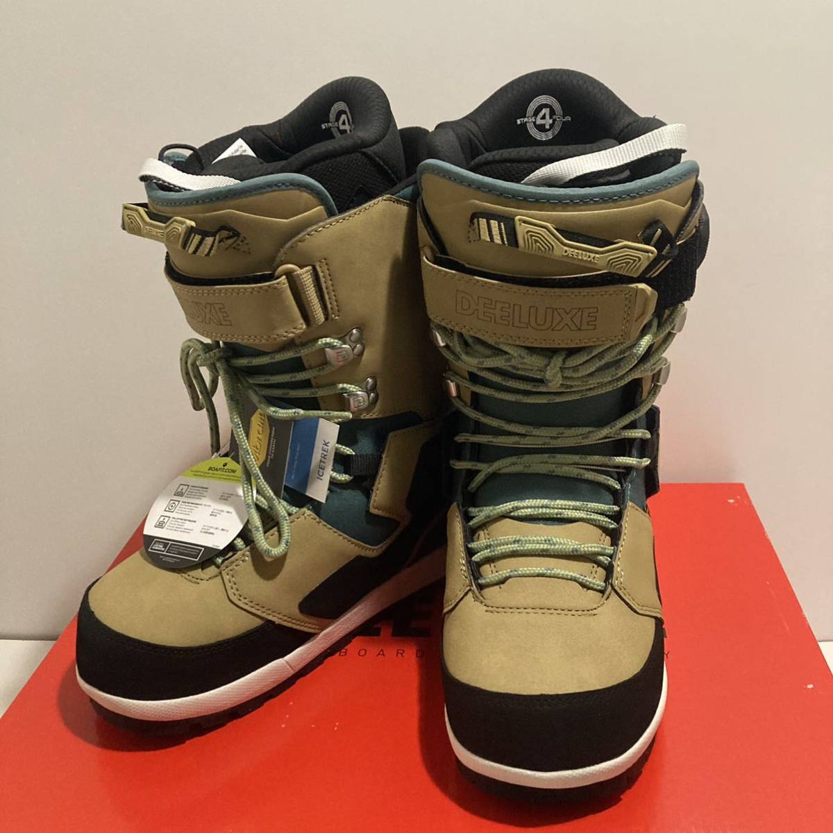 23-24 正規 DEELUXE X-PLORER 25.5 S4 DESERT GREEN サーモ 23-24 正規 DEELUXE X-PLORER 25.5 S4 DESERT GREEN サーモ