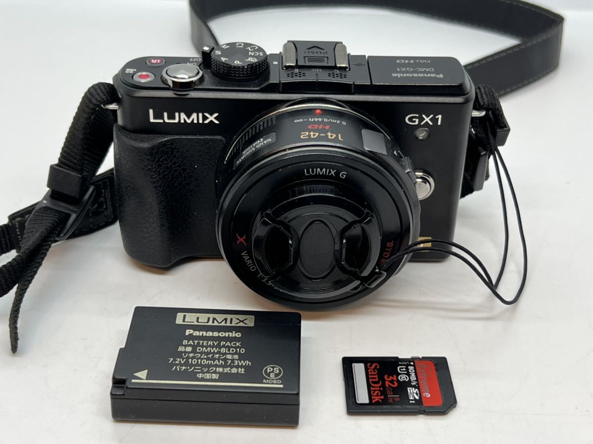 Panasonic パナソニック LUMIX DMC-GX1 ミラーレス一眼 / LUMIX G VARIO 1:3.5-5.6/14-42 ASPH.【MS106】_画像1