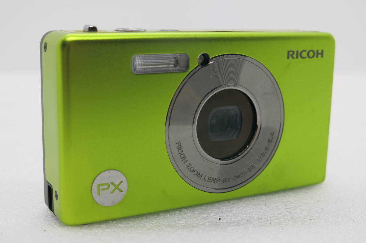 RICOH PX WATER ＆ DUST PROOF デジタルカメラ RICOH ZOOM LENS 5x f=5-25 1:3.9-5.4 【PI030】　　　 _画像5