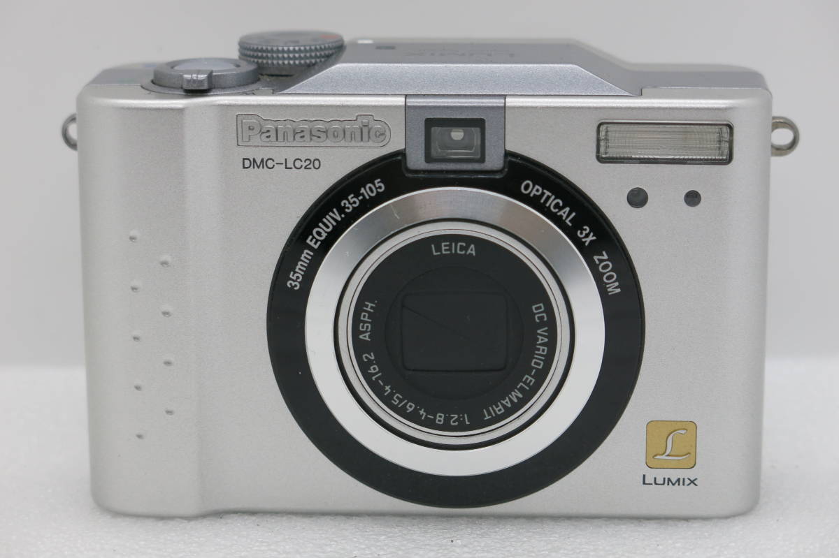 Panasonic DMC-LC20 LUMIX 35mm デジタルカメラ EQUIV 35-105 DC VARIO-ELMARIT 1:2.8-4.6/5.4-16.2【HS037】_画像2