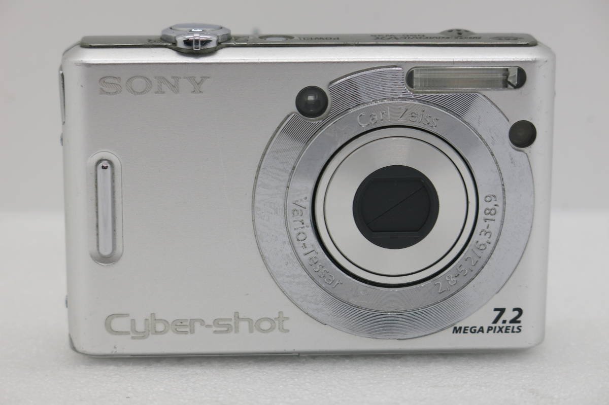 SONY Cyber Shot DSC-W35 デジタルカメラ 7.2 MEGA PIXELS Vario Tesser 2.8-5.2/6.3-18.9【MS038】_画像1