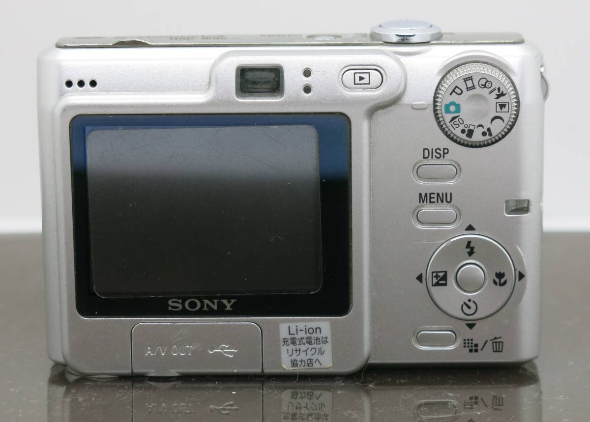 SONY Cyber Shot DSC-W35 デジタルカメラ 7.2 MEGA PIXELS Vario Tesser 2.8-5.2/6.3-18.9【MS038】_画像2