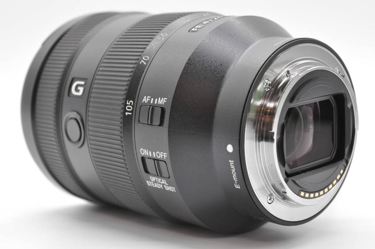 ＜極上美品！！＞　ソニー　SONY　FE 24-105mm F4 G OSS [SEL24105G]　♪あるとうれしい元箱＆レンズケース＆フード＆説明書付き♪_画像9