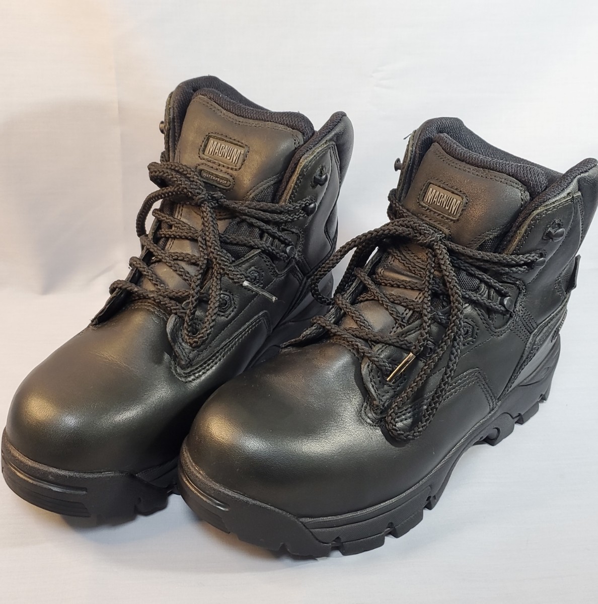 ミリタリー イギリス軍 正式採用 MAGNUM マグナム ブーツ　靴未使用品 ミリタリー サバゲー バイク MGM 26㎝ Tactical Boot Black_画像4