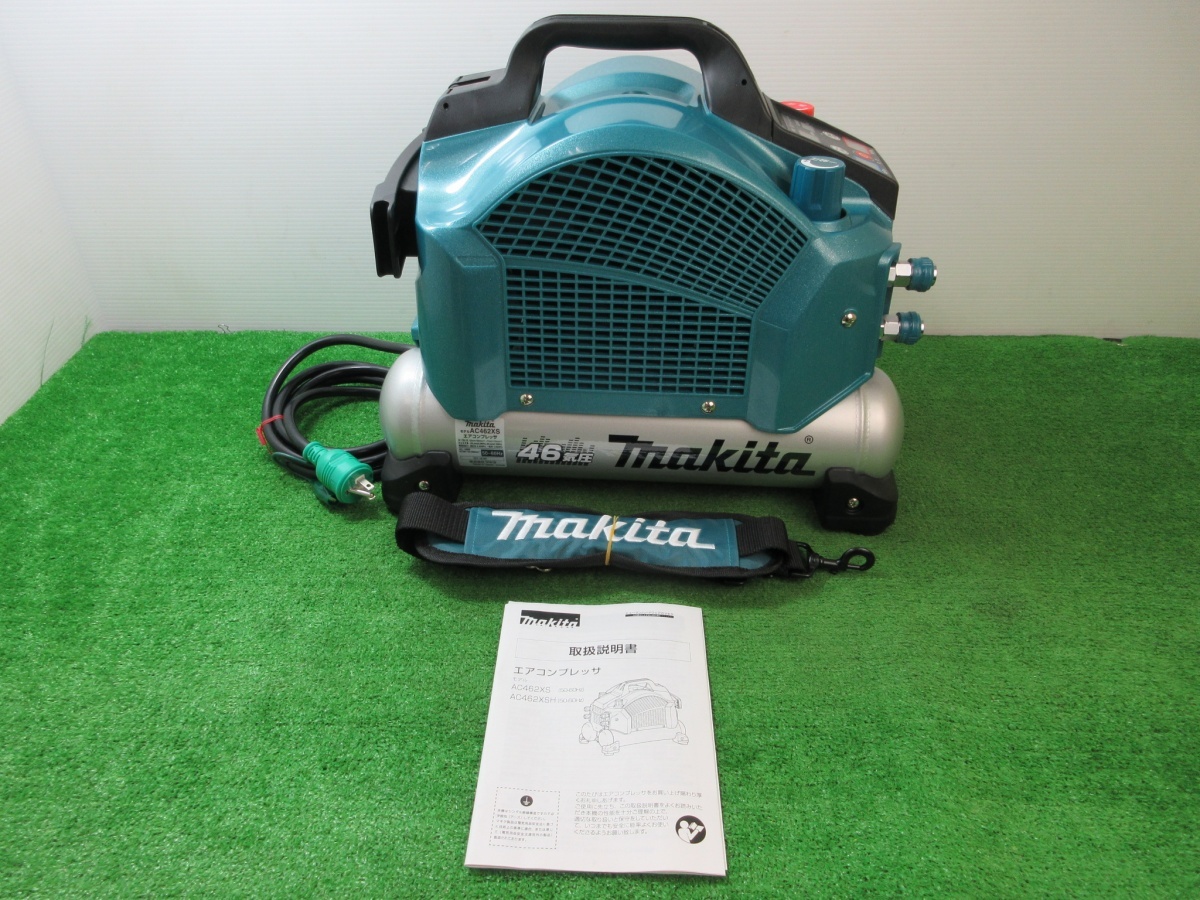 未使用品【 makita / マキタ 】 AC462XS エアコンプレッサー 7L 常圧 高圧 最高圧力：4.5Mpa_画像1